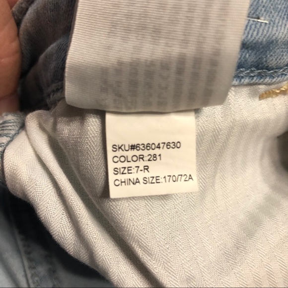 Hollister High Rise Crop Super Skinny Jeans 0805 - Picture 6 of 7